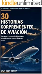 Portada de 30 historias sorprendentes de aviación, de la colección sobre tecnología